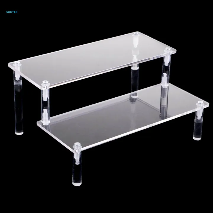 2Pcs%20Tier%20Acrylic%20Rack%20Perfume%20Makeup%20Organizer%20Risers%20Shelves%20Showcase%20-%20Image%209