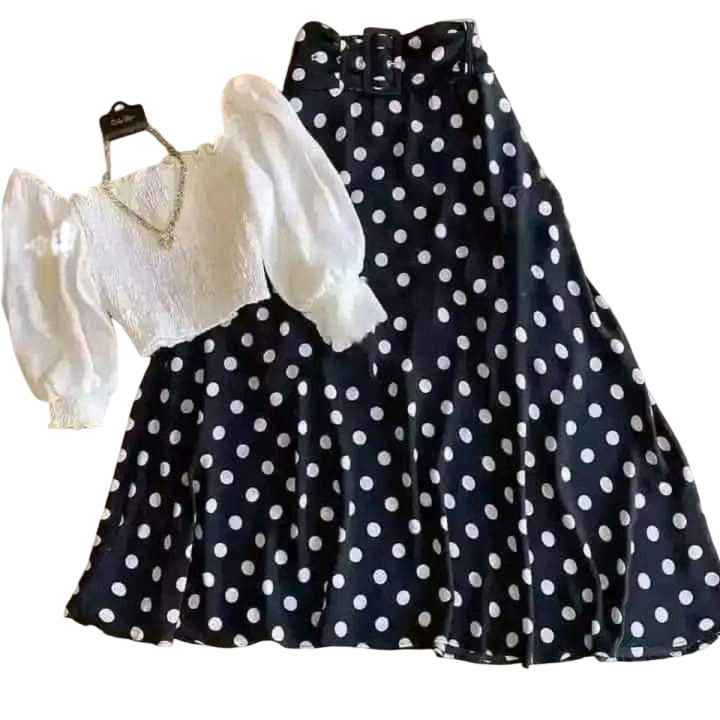 Fashionable%20Design%20Tops%20and%20Skirts%20Two%20Piece%20for%20Women%20&%20Girls%20-%20Image%202