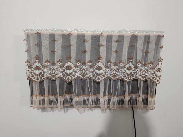 1%20Piece%20Lace%2042%20Inches%20TV%20Cover%20Upto%2032-42%20inches%20Smart%20LED%20TV%20Cover%20-%20Image%203