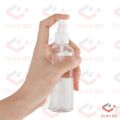 Empty Spray Bottle 100mL Refillable Random Transparent Convenient Travel Clear Plastic Empty Cosmetic Sample Spray Bottle Atomizer. 