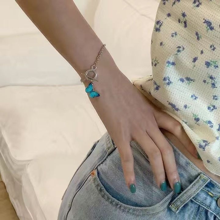 Indispensable%20-SJ06%20Trendy%20Butterfly%20Bracelet%20For%20Women%20Korean%20Blue%20Gradient%20Butterfly%20Jewelry%20Girl%20Accessories-%20Innovative%20-%20Image%202