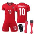 Cup ortugal home jersey size 7 Cristia onaldo children's adult set football jersey. 