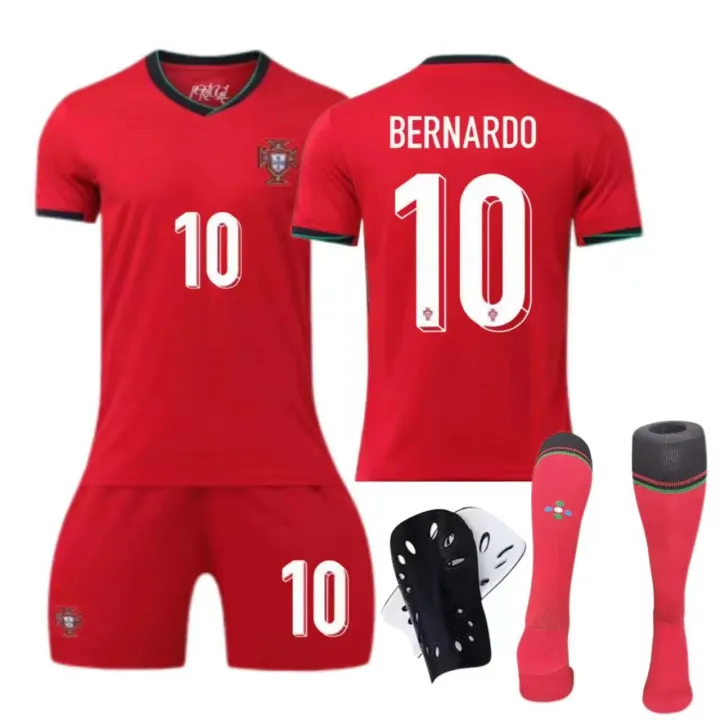 Cup%20ortugal%20home%20jersey%20size%207%20Cristia%20onaldo%20children's%20adult%20set%20football%20jersey%20-%20Image%204