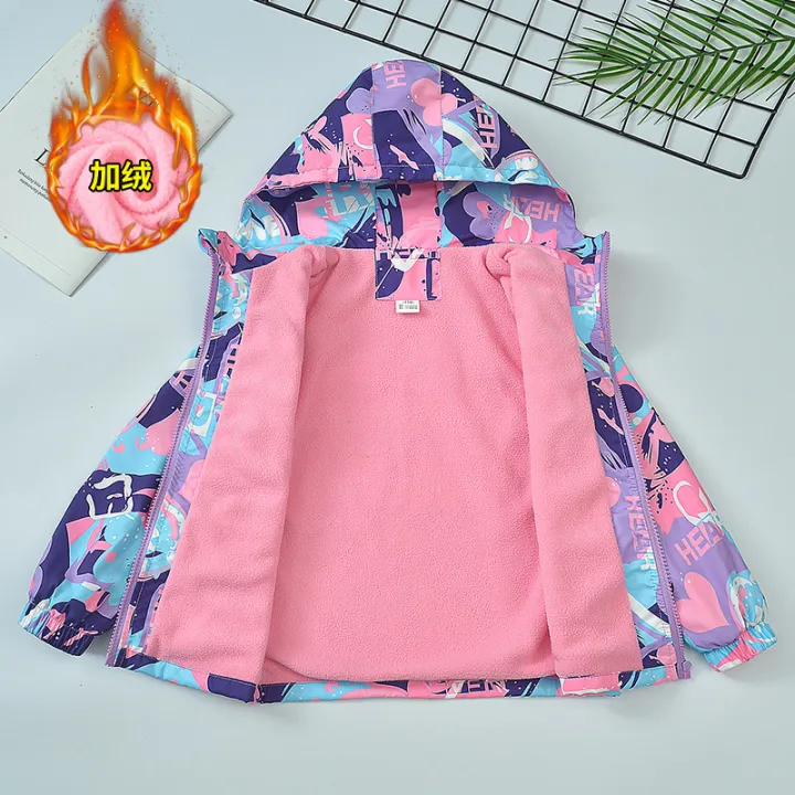 Spring%20Autumn%20Waterproof%20Children%20Hooded%20Cartoon%20Girls%20Jacket%20Warm%20Fleece%20Lined%20Zip%20Outwear%20School%20Kids%20Boys%20Outfit%20Top%20XMP99%20-%20Image%203