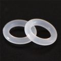 120Pcs Silicone Rubber O-Ring Switch Dampeners White For Cherry MX Keyboard. 