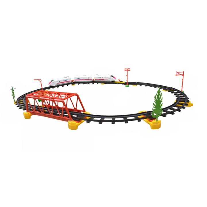 Plastic Speed Train Toy - White And Red