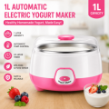 Automatic Electric Yogurt Maker 1L Home Yogurt Machine Stainless Steel Healthy Curd Maker 15W, Yogurt Maker, Electric Yogurt Maker, Automatic Curd Maker, Home Yogurt Machine, Curd Maker 1L, Stainless Steel Yogurt Maker, Healthy Yogurt Maker.