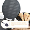 1 PCS Waffle Cone Maker Nonstick Waffle Cone Making Mold Kitchen Gas Baking Tool Mould For Home, Kitchen Restaurant 17cm. 