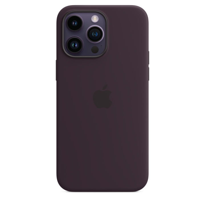 For%20Apple%20iPhone%2014%20Pro%20Silicone%20Case%20with%20MagSafe%20-%20Elderberry,%20Silky,%20Soft-touch%20finish%20-%20Image%205