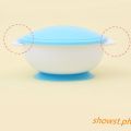 Baby Toddler Sucker Bowl Set with Spoon Training Eating Bowl boy girl Utensil kids Baby Dinnerware Suction Bowl Newborn Baby Food Baby Feeding Bowls With Spoon. 