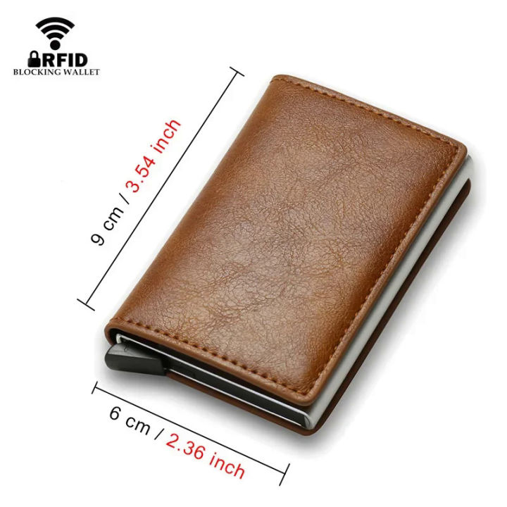 Top%20Quality%20Wallets%20Men%20Money%20Bag%20Mini%20Purse%20Male%20Vintage%20Brown%20Leather%20Rfid%20Card%20Holder%20Wallet%20Small%20Smart%20Wallet%20Pocket%20Walet%20-%20Image%203