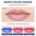 LESSXCOCO Blue Rose Lipstick Temperature Color Changing Lip Moisturizing Balm Female Makeup Sexy Lip Gloss Shiny Lipstick. 