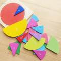 Math Learning Toys Circles for Age 6 7 8 9 10 Children Kids. 
