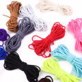 5m/pk Multicolor Elastic Round Elastic Band Round Elastic Cord 2.5mm Rubber Band Elastic Thread DIY Sewing Accessories.