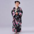 Toddler Kids Baby Girls Outfits Clothes Kimono Robe Japanese Traditional Costume. 