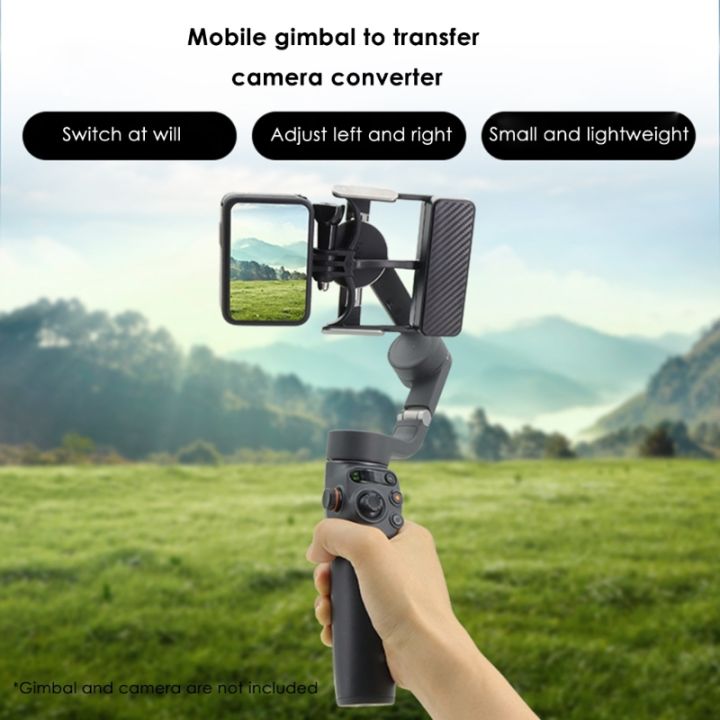 Lightweight%20Handheld%20Stabilizer%20Gimbal%20Adapter%20Mount%20Plate%20with%20Thumb%20Screw%20for%20DJI%20OM%206%205%204%203%20Action%20Cameras%20Mounting%20Part%20-%20Image%205