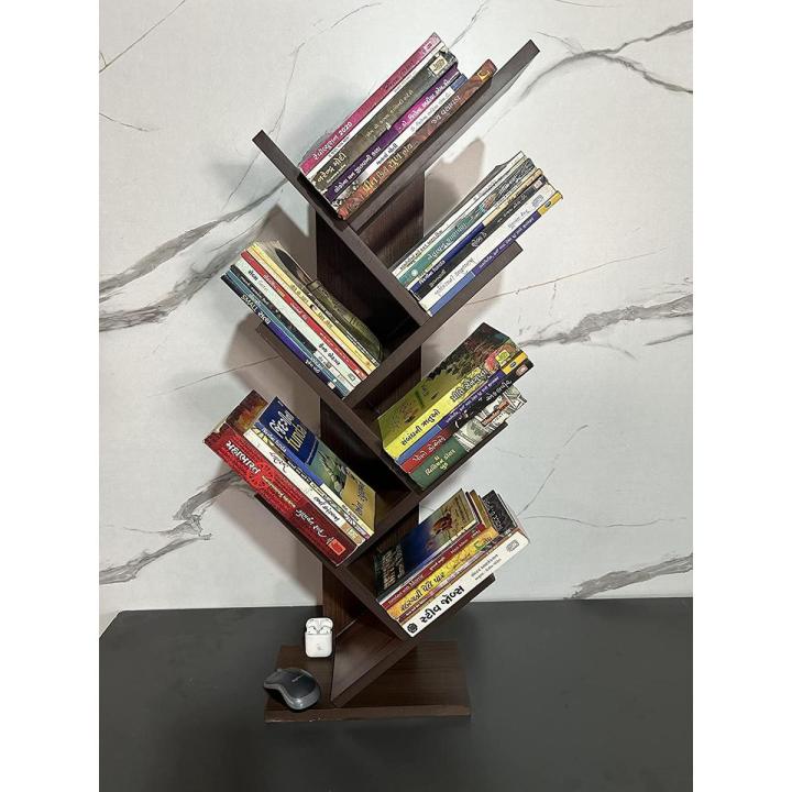 MDF Stylish Book Shelf corner | Daraz.com.bd