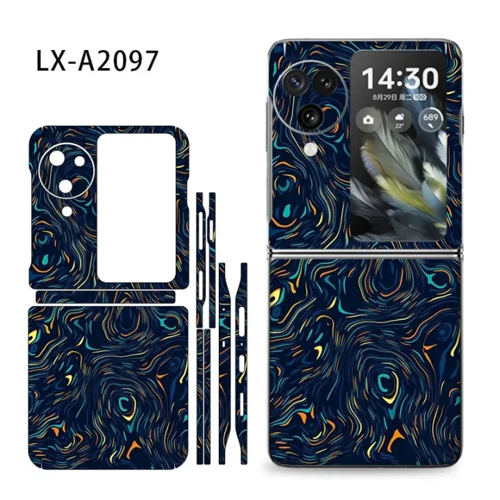 3M%20Material%20Colorful%20Full%20Body%20Phone%20Sticker%20For%20OPPO%20Find%20N2%20Flip%20Back%20+%20Side%20Film%20For%20OPPO%20Find%20N3%20Flip%20Decal%20Warp%20Skin%20Cover%20-%20Image%207