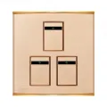 Premium Quality Walton Safe 3 Gang Switch -1 Way.