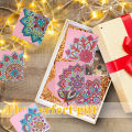 Diamond Painting Corner Bookmark 5D DIY Page Book Marks Triangle Book Lovers Gifts For Craft Women Girls.
