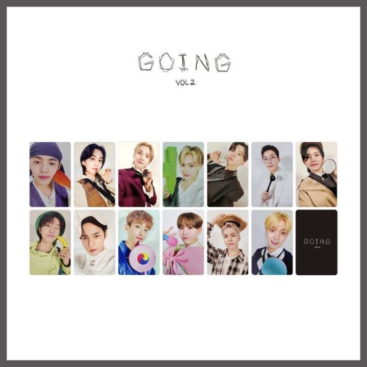 Seventeen%20Going%20Vol2%20PhotoCards%20Woozi%20Hoshi%20Jeonghan%20Joshua%20Wonwoo%20Lomo%20Cards%2013%20Per%20Set%20-%20Image%203