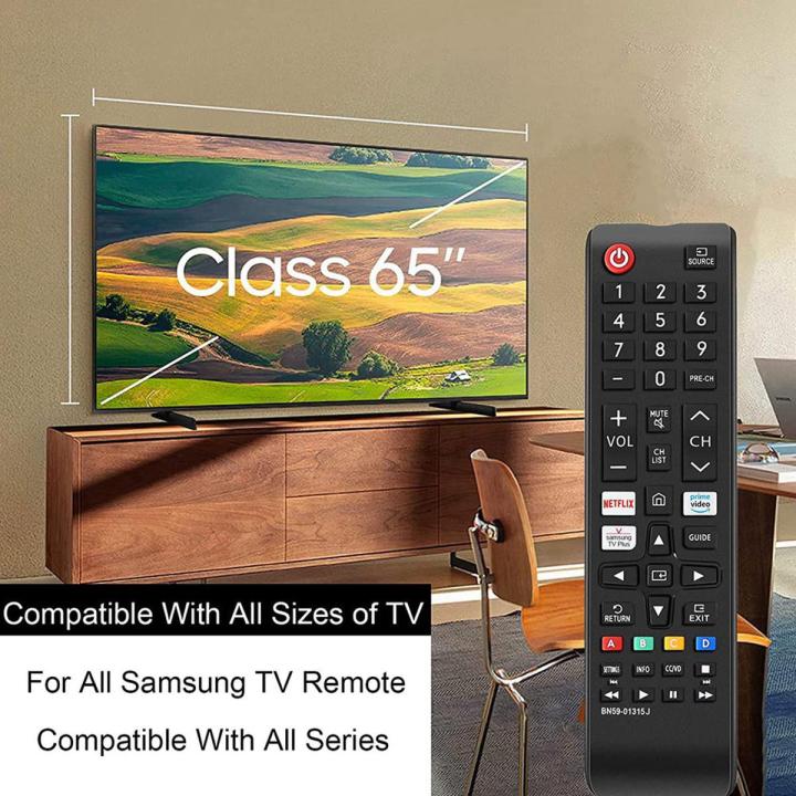 Universal for Samsung Smart TV Remote Control Replacement for All Samsung TV Series Remote with Quick Function Buttons