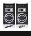 Micromax MHSN-40 DJ wood Bookshelf bluetooth Speakers (Pair). 