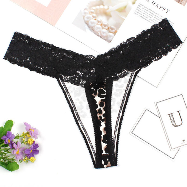 Women%20Sexy%20Lace%20Briefs%20Leopard%20Print%20Thongs%20G-string%20Lingerie%20Underwear%20-%20Image%204