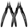 2Pcs Mini Nose Cutting Plier Electrical Wire Cable Cutter Metal Side Snips Flush Pliers Convenient Durable Tool MuXiaRe. 