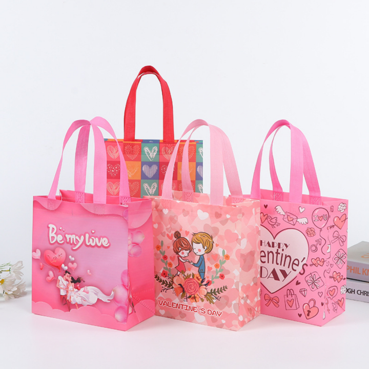 Thickened%20Valentine's%20Tote%20Bag%20Non%20Woven%20Laminated%20Wedding%20Party%20Bag%20Waterproof%20Fabric%20Tote%20Gift%20Shopping%20Bag%20for%20Valentine's%20-%20Image%202