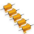 High 10 Ohm 10R 10W Watt Aluminum Ho Metal Case Wirewound Resistors. 