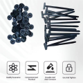 Nylon Universal Cable Tie Buckle Multipurpose Plastic Cable Ties Tool Heavy Duty Self Locking Upgrade 20PCS.