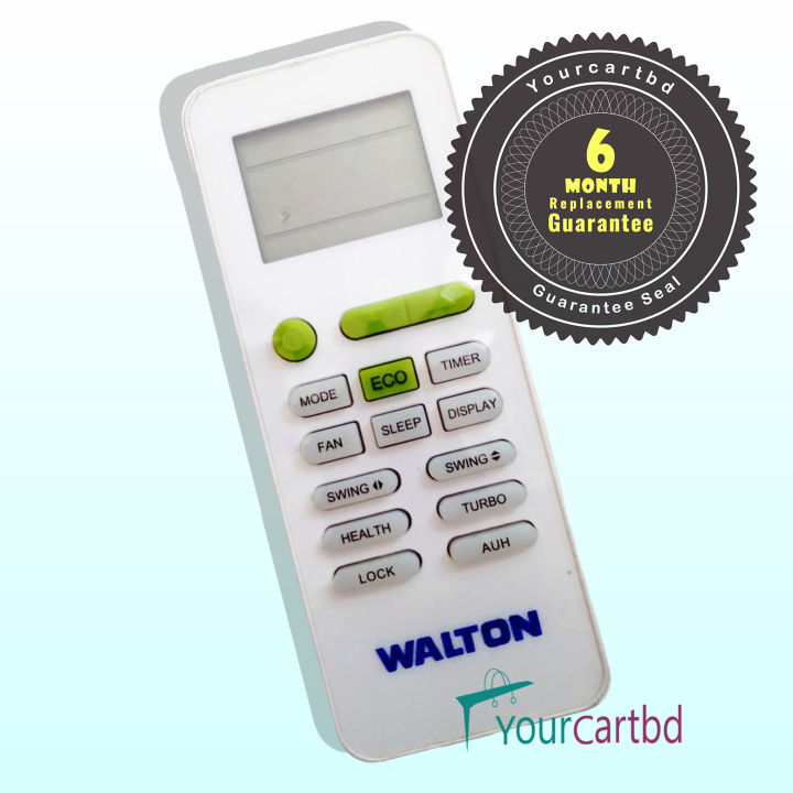 Walton AC Remote Control Walton Air Conditioner Remote Control