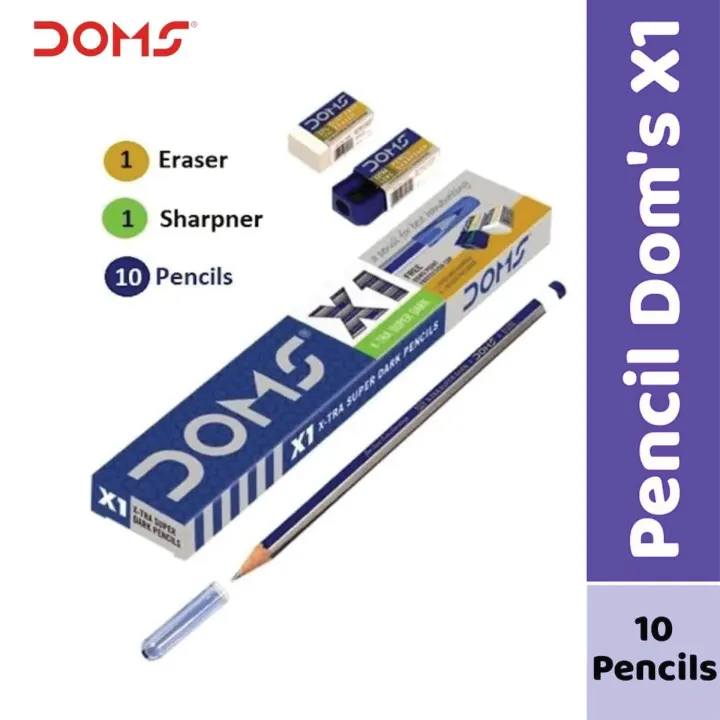 DOMS%20X-TRA%20Super%20Dark%20Pencils%20X1%20-%2010pcs%20-%20Image%203