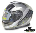 Full Face Axxis Eagle Gecko SV  Shield B2 Glossy Grey. 