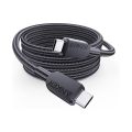 Anker 240W USB-C to USB-C 1.8M Cable Bio-based Nylon Braided Data Cable Environmentally For iPhone 15 iPad Pro MacBooks Android. 
