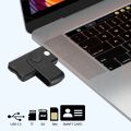 Portable Micro USB Interface NFC IC Card Mini RFID Reader for Android Cell Phone.