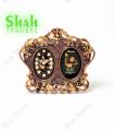 Clock and Photo Frame Chocolate Dark Clock Table Watch - Wall Frame. 