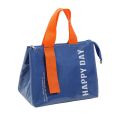 Portable Lunch Bag PU Waterproof Thermal Insulated Lunch Box Bento Pouch Dinner Insulation Bag Student Thickened Cute Lunch Bag. 
