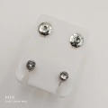 12Pairs Surgical Steel Ear Studs Earrings Set Medical Earrings Piercing Tool Kits Women Jewelry Piercing Stud Earring.