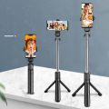 XT-02 S03/R1 Bluetooth Wireless Remote Selfie Stick Holder Extendable Foldable Handheld Monopod Selfie Stick with Tripod Stand By Latfu. 