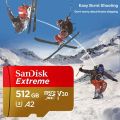 Sandisk Original Memory Card Extreme Micro SD Card A2 A1 V30 U3 Flash Cards 64GB 32GB TF Card 128GB Memory Microsd For DJI. 