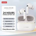 Lenovo EA230 Wireless Earphones Ergonomically Designed With Bluetooth 5.4 TWS Headphones Large Capacity and Long Battery Life Sport Game Headset. 