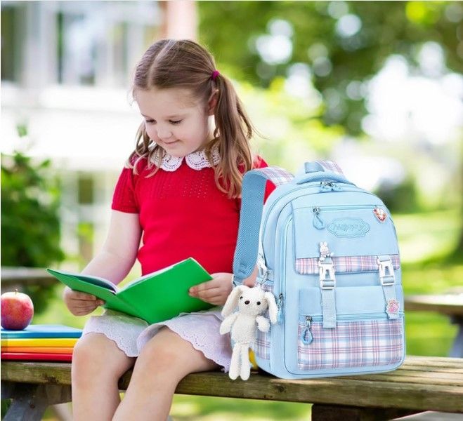 School Bag College Backpack Travel Daypack Large Book Bags for Students