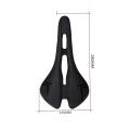EC90 Road Bike Nylon Fiber Saddle Ultralight Velodrome Nylon Fiber Leather Saddl. 