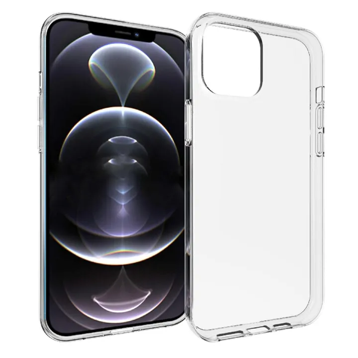 iPhone%2012%20Pro%20Max%20Premium%20Silicone%20Case%20Crystal%20Clear%20Soft%20TPU%20Ultra-Thin%20Transparent%20Flexible%20Protective%20Mobile%20Phone%20Back%20Cover%20-%20Image%207