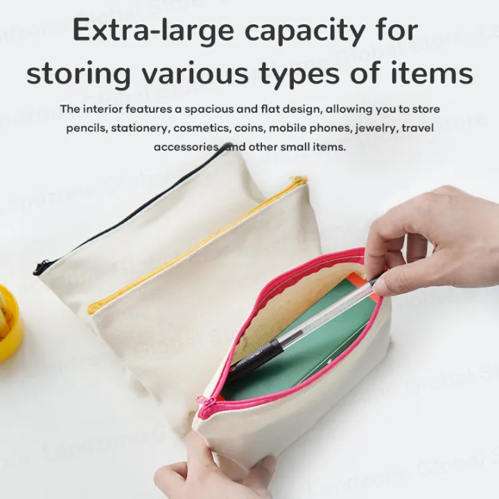 Canvas%20DIY%20Doodle%20Pencil%20Stationery%20Bag%20Girls%20Makeup%20Bag%20Zipper%20Pouch%20For%20Pens%20Blank%20DIY%20Craft%20Cosmetic%20Pouch%201Pcs%20-%20Image%207
