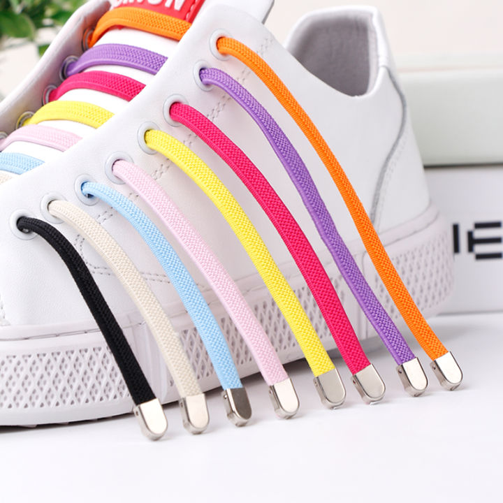 1%20Pair%20Elastic%20Shoelaces%20No%20Tie%20Shoe%20laces%20Outdoor%20Leisure%20Sneakers%20Quick%20Safety%20Flat%20Shoe%20lace%20Kids%20And%20Adult%20Unisex%20Lazy%20laces%20-%20Image%204