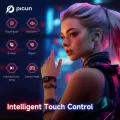 V1 Gaming Earbuds, 15ms Low Latency with 2.4Ghz Dongle, 3D Stereo Sound, Wireless 5.3, IPX4 Wireless Earbuds with Noise Cancelling Mic for PC, PS5, PS4, Switch, VR. 