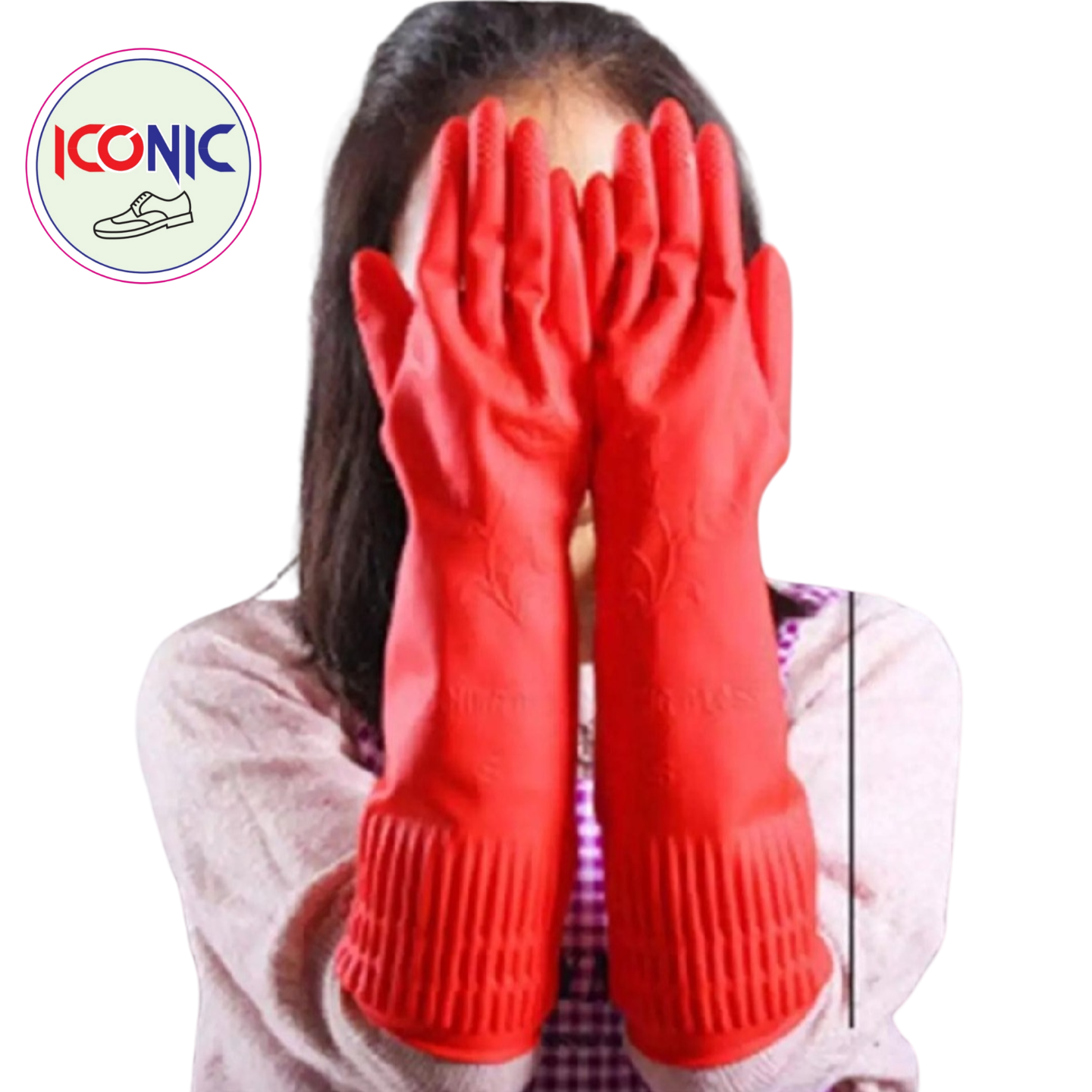 High Quality Silicone Dish Washing Kitchen Hand Gloves (Multicolor)